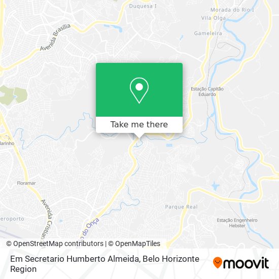 Em Secretario Humberto Almeida map