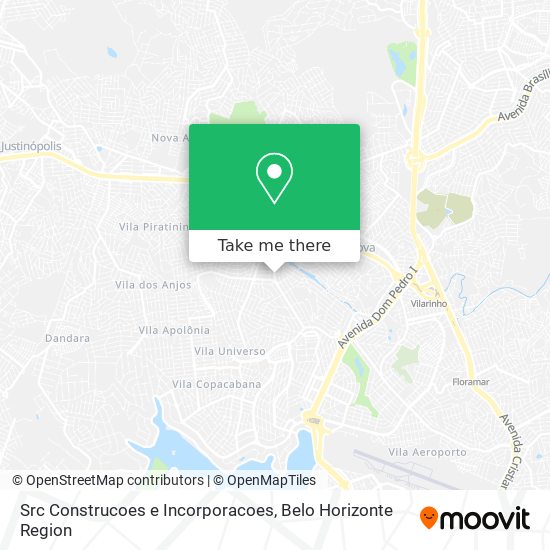 Src Construcoes e Incorporacoes map