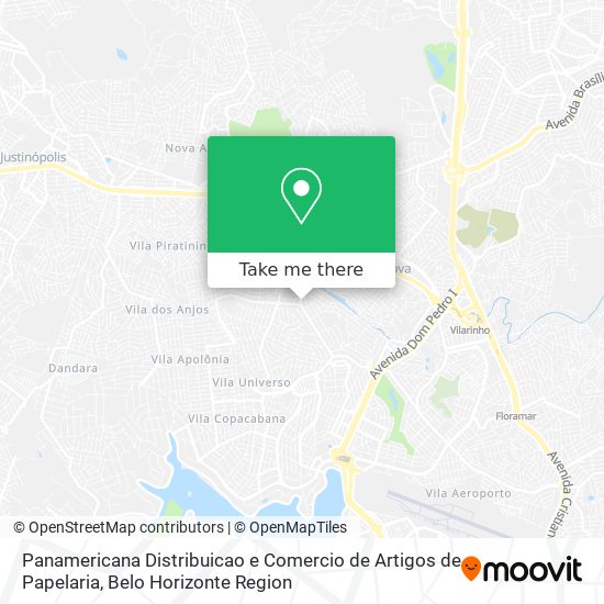 Panamericana Distribuicao e Comercio de Artigos de Papelaria map