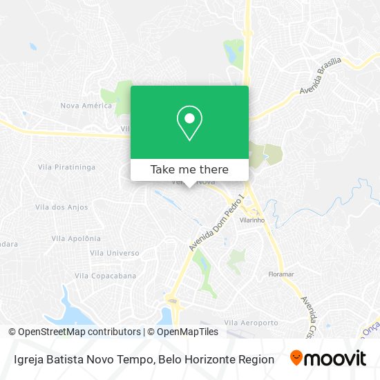 Igreja Batista Novo Tempo map