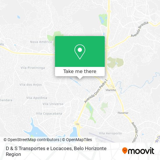 D & S Transportes e Locacoes map