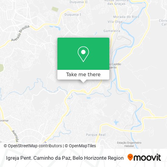 Igreja Pent. Caminho da Paz map