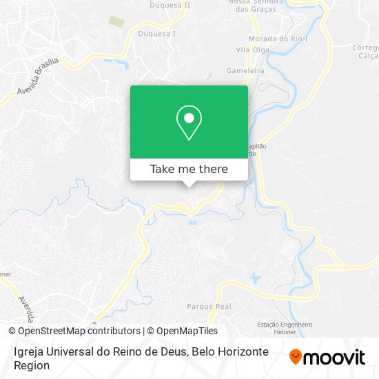 Igreja Universal do Reino de Deus map