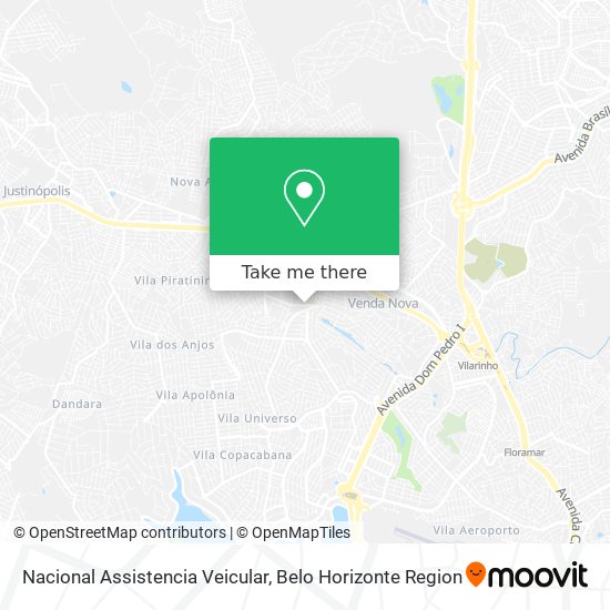 Nacional Assistencia Veicular map