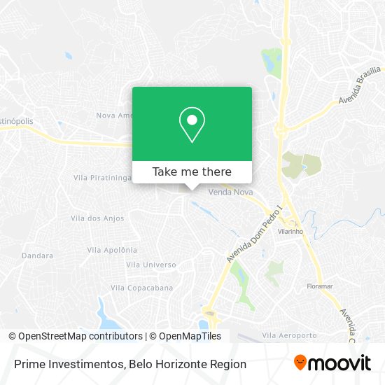 Prime Investimentos map