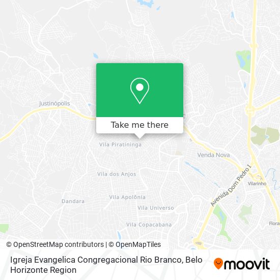 Igreja Evangelica Congregacional Rio Branco map