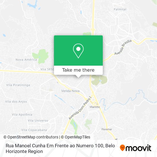 Rua Manoel Cunha Em Frente ao Numero 100 map
