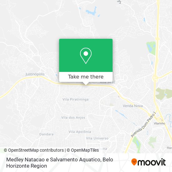Medley Natacao e Salvamento Aquatico map