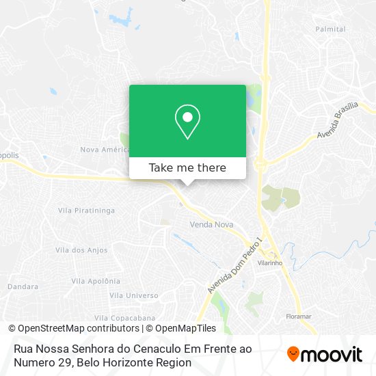 Rua Nossa Senhora do Cenaculo Em Frente ao Numero 29 map