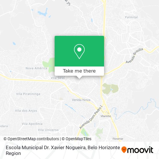 Escola Municipal Dr. Xavier Nogueira map