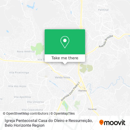 Igreja Pentecostal Casa do Oleiro e Ressurreição map