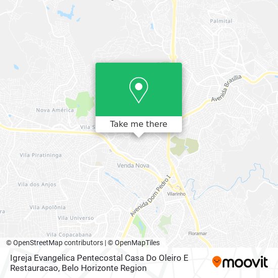 Igreja Evangelica Pentecostal Casa Do Oleiro E Restauracao map