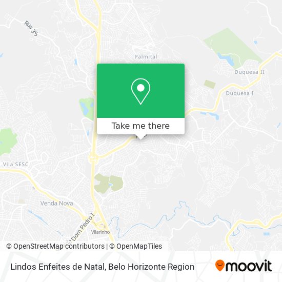 Lindos Enfeites de Natal map