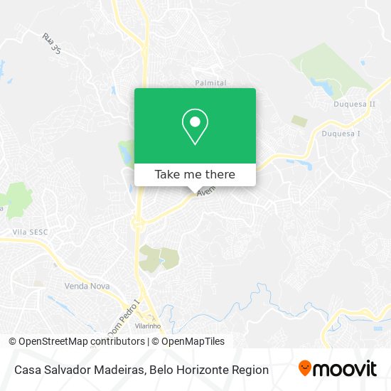 Casa Salvador Madeiras map