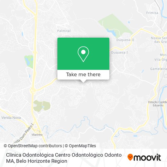 Clínica Odontológica Centro Odontológico Odonto MA map