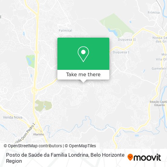 Posto de Saúde da Familia Londrina map