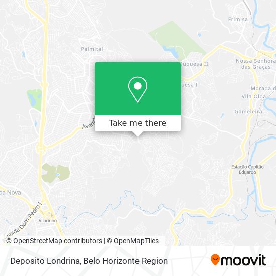 Deposito Londrina map