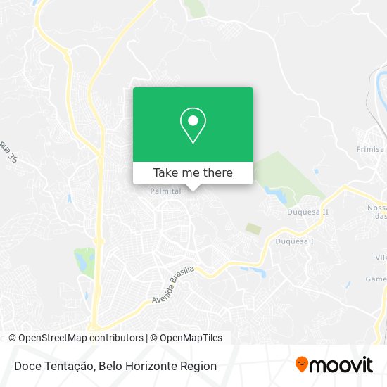 Doce Tentação map