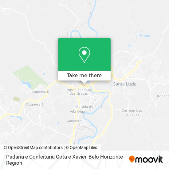 Padaria e Confeitaria Cota e Xavier map