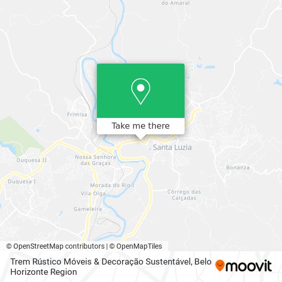 Trem Rústico Móveis & Decoração Sustentável map