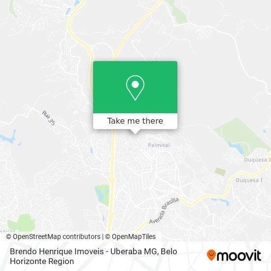 Brendo Henrique Imoveis - Uberaba MG map