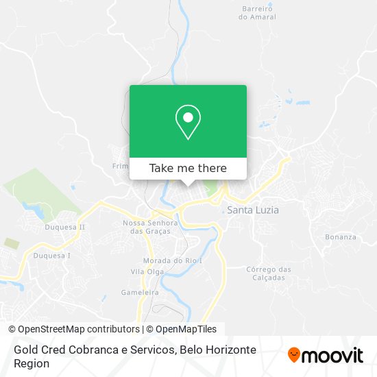 Gold Cred Cobranca e Servicos map