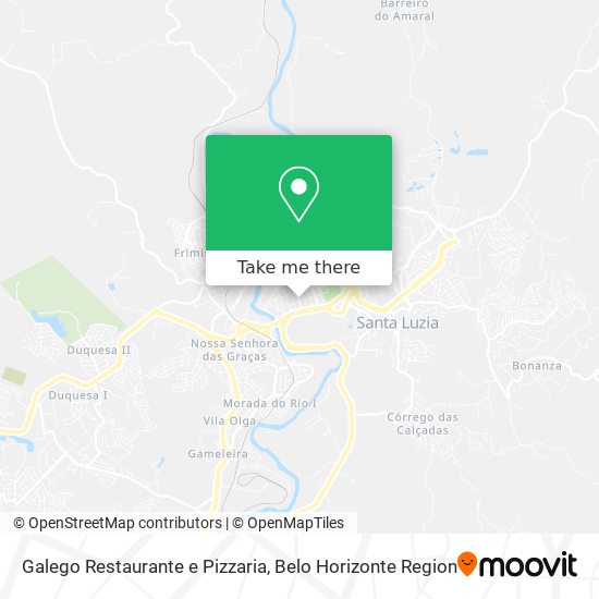 Galego Restaurante e Pizzaria map