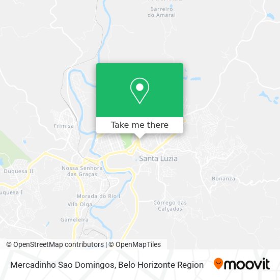 Mercadinho Sao Domingos map