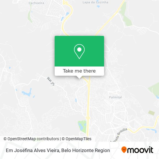 Em Joséfina Alves Vieira map