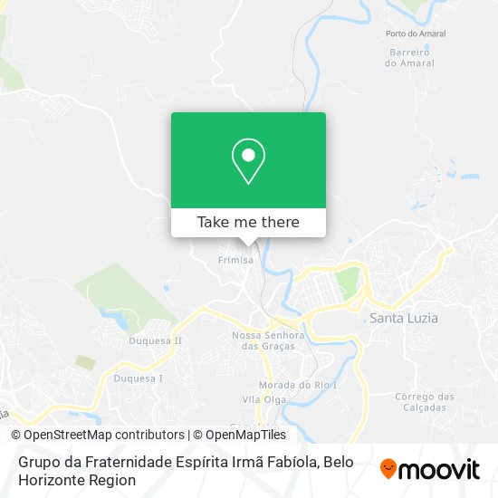 Grupo da Fraternidade Espírita Irmã Fabíola map