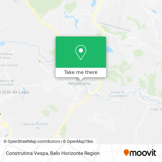 Construtora Vespa map
