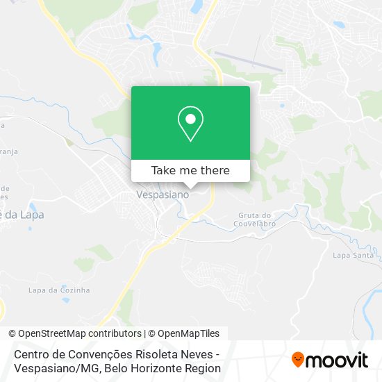 Centro de Convençōes Risoleta Neves - Vespasiano / MG map