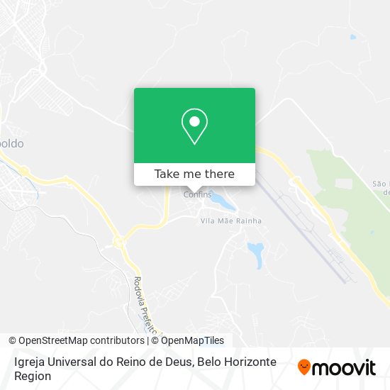 Igreja Universal do Reino de Deus map