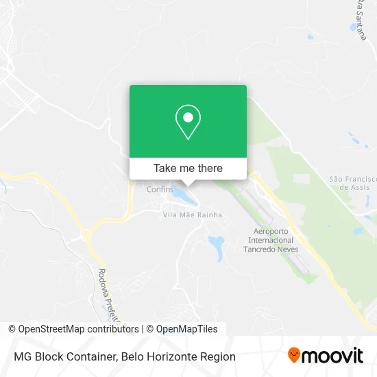 MG Block Container map