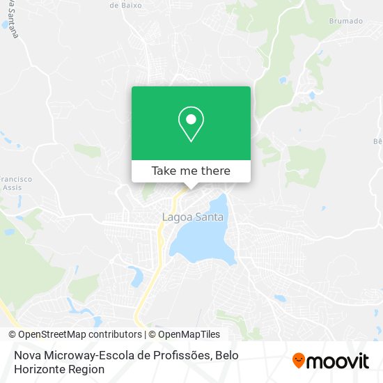 Nova Microway-Escola de Profissões map