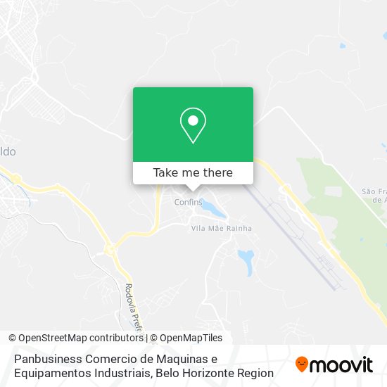Panbusiness Comercio de Maquinas e Equipamentos Industriais map