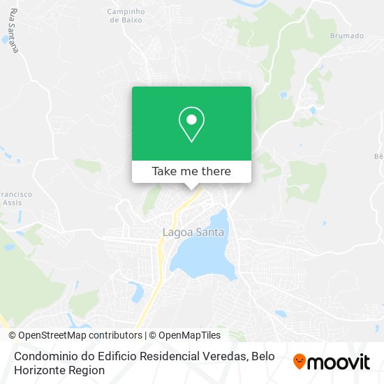 Condominio do Edificio Residencial Veredas map