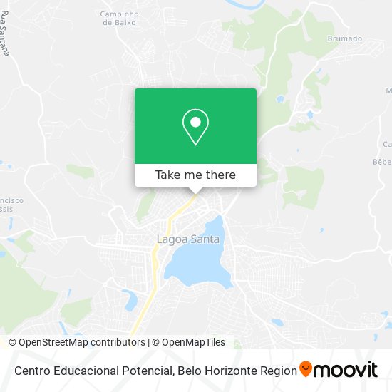 Centro Educacional Potencial map