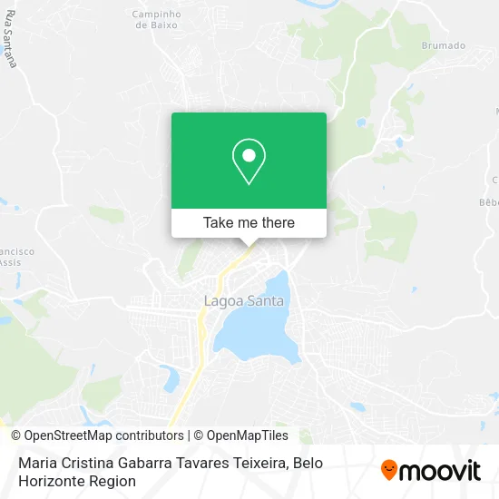 Maria Cristina Gabarra Tavares Teixeira map