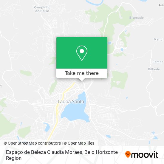 Espaço de Beleza Claudia Moraes map