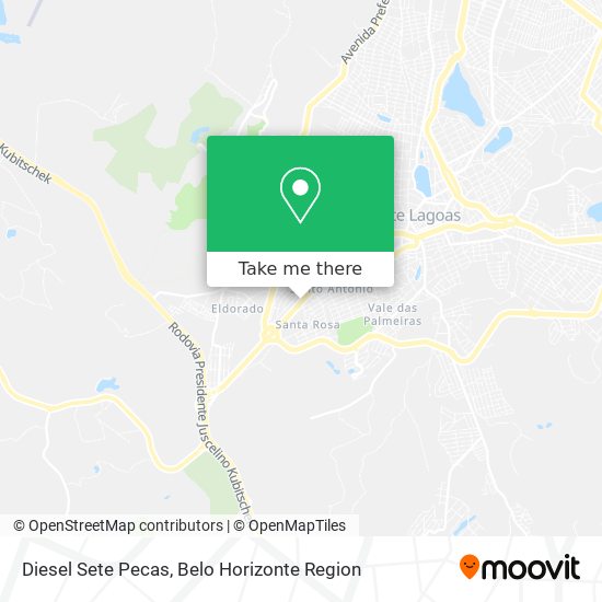 Diesel Sete Pecas map