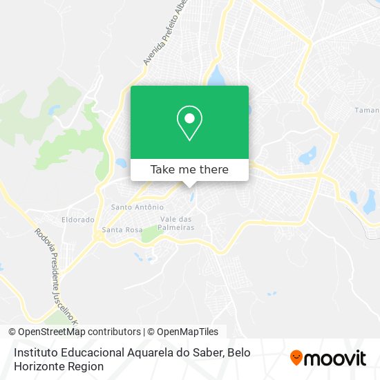 Instituto Educacional Aquarela do Saber map