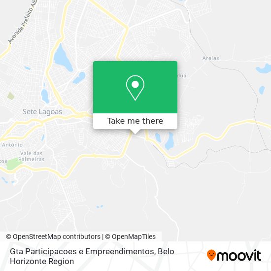 Gta Participacoes e Empreendimentos map