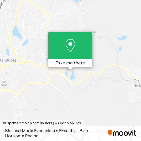 Blessed Moda Evangélica e Executiva map