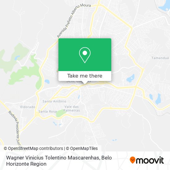 Wagner Vinicius Tolentino Mascarenhas map