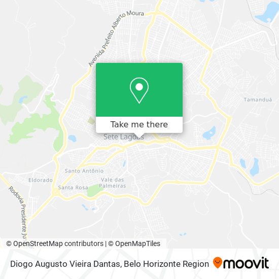 Diogo Augusto Vieira Dantas map