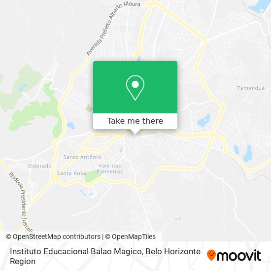 Instituto Educacional Balao Magico map