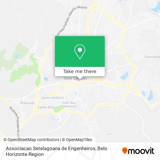 Associacao Setelagoana de Engenheiros map