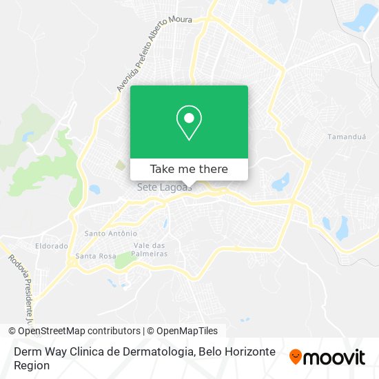 Derm Way Clinica de Dermatologia map