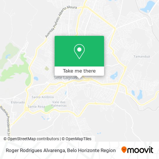 Roger Rodrigues Alvarenga map